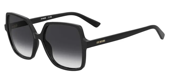 Moschino Unisex Γυαλιά Ηλίου με Μαύρο Σκελετό και Μαύρο Φακό MOL102/S 807/9O