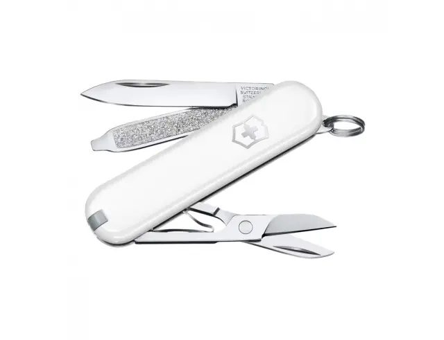Ελβετικός Σουγιάς Victorinox Classic SD με 7 λειτουργίες και μήκος 5.8cm - Falling Snow0.6223.7G