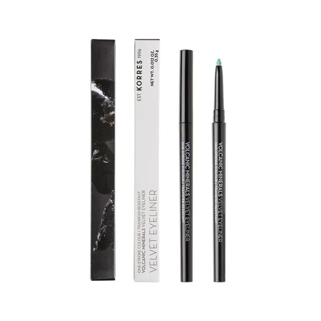 Korres Volcanic Mineral Velvet Eyeliner 35 Vanilla Mint Μηχανικό Μολύβι Ματιών με Μεγαλη Διάρκεια, 1τμχ
