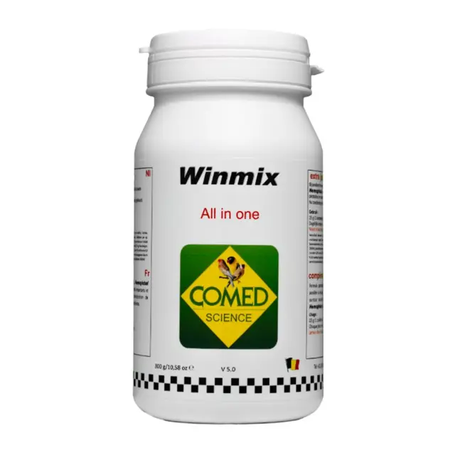 Comed Winmix Συμπλήρωμα με 40+ Συστατικά για Ενέργεια, Ανάπτυξη Μυών & Υγιή Πέψη Πτηνών 300gr
