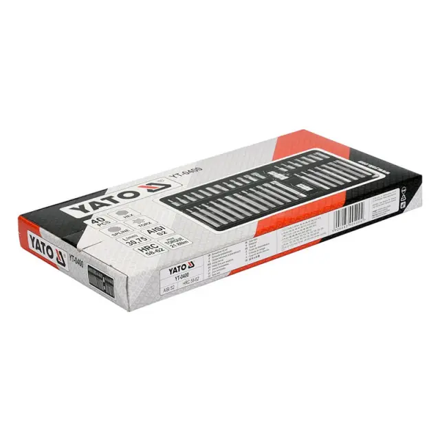 Yato Σετ Μύτες 40τμχ YT-0400 2