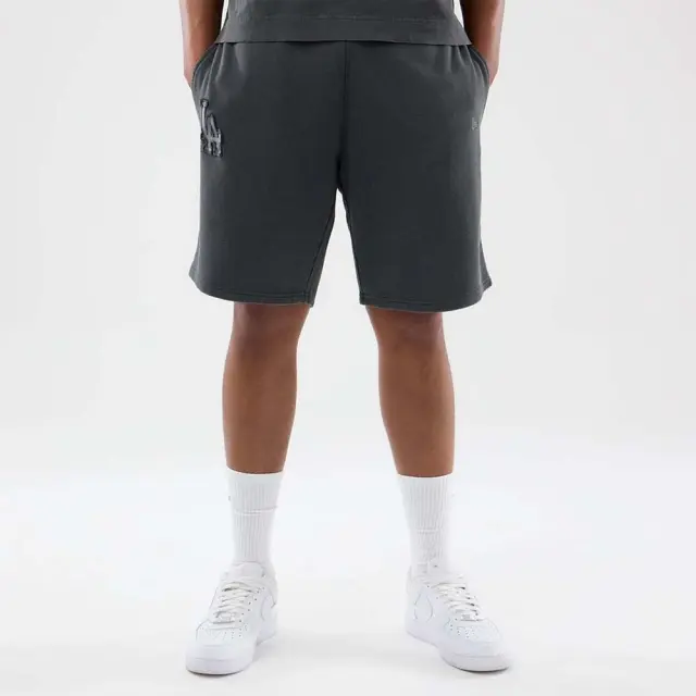 New Era Men's MLB Washed Los Angeles Dodgers Shorts Μαύρο 60771660 (New Era)