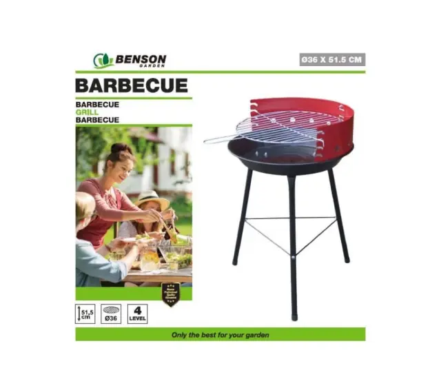 Γκριλ 4 Επιπέδων Benson 36 x 36 x 51,5 Εκ. 2