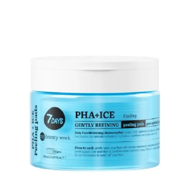 7Days Exfoliating Peeling Pads Pha & Ice Δίσκοι για Απολέπιση 150ml