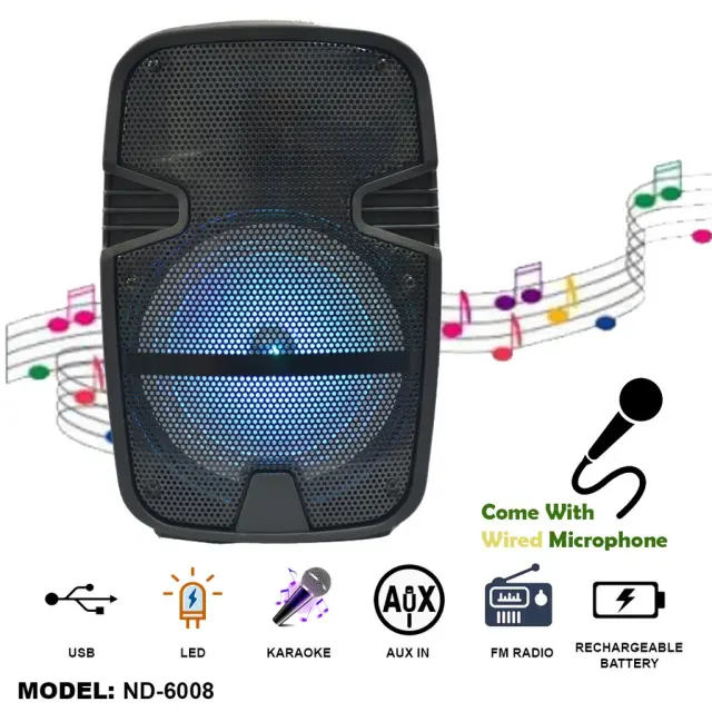 Ασύρματο ηχείο Bluetooth Speaker ND-6008