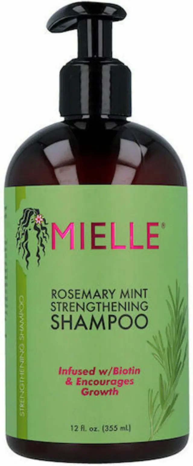 Mielle Organics Rosemary Mint Scalp & Hair Strength Σαμπουάν Αναδόμησης/Θρέψης & Ενυδάτωσης για Όλους τους Τύπους Μαλλιών 355ml