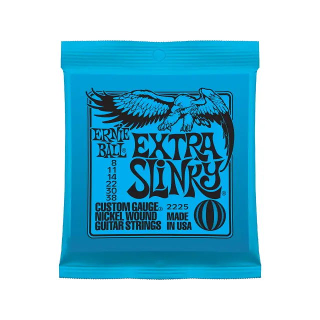 ErnieBall 2225 Extra Slinky Χορδές Ηλεκτρικής Κιθάρας 8-38