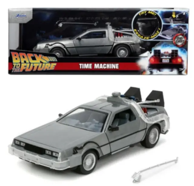 Jada Toys Οχημα BACK TO THE FUTURE - Time Machine - 1:24