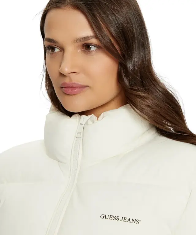 Guess - Γυναικείο Μπουφάν Regular Fit W4BL20WGII2-G053 Εκρού - XL 3