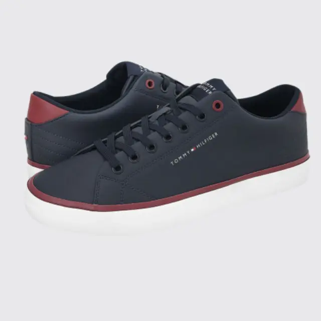 Tommy Hilfiger - Ανδρικά Sneakers Hi Vulc Core Low Leather Essential FM0FM05041-DW5 Μπλε - 40