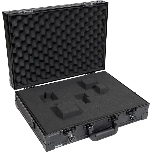 WALKASSE W-CONTROL-SB Flight case Pick n Pluck foam DDJ-FLX4, 400, S2MK3, PRIME GO.., Black. 3