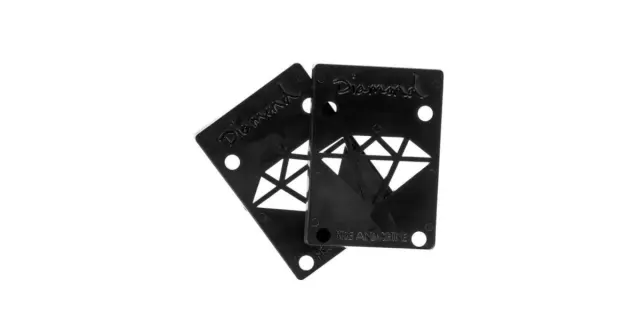 DIAMOND SOFT RISER PADS BLACK