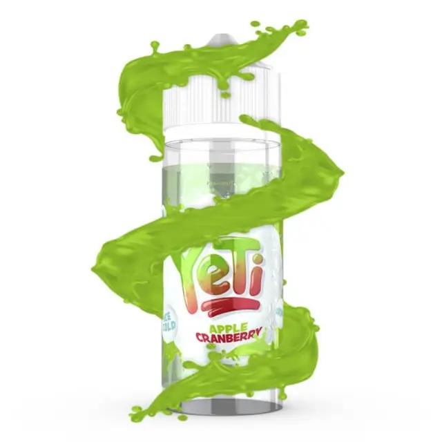 Yeti Iced Flavour Shot Apple Cranberry 25ml/120ml