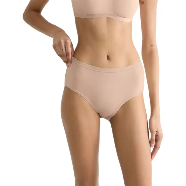 Sloggi Γυναικείο Slip Go Daily Midi - Τριπλό Πακέτο, Χρώμα New Beige 2