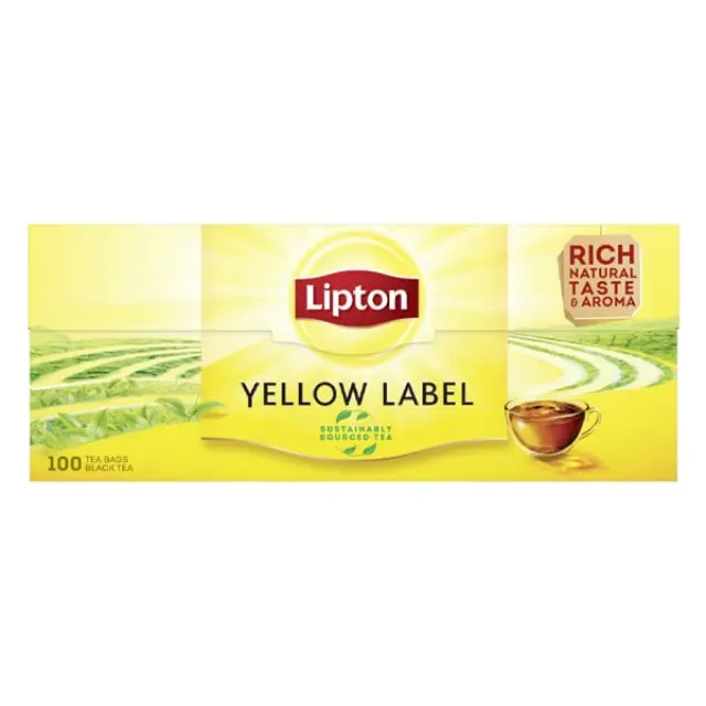 Lipton Τσάι Yellow Label 100τεμ