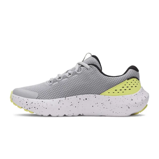 Under Armour Boy's Surge 4 (GS) Γκρι - Κίτρινο 3027103-013 (Under Armour) - 40 2
