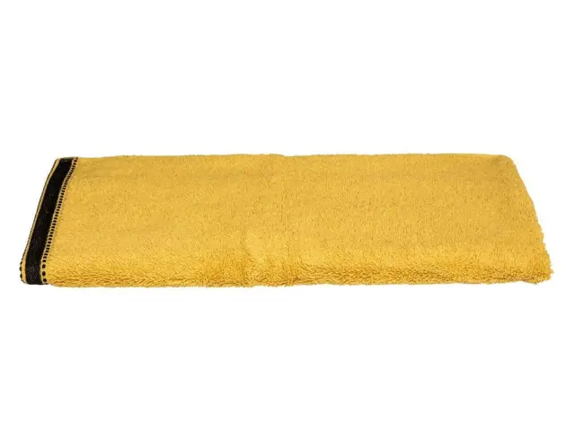 Πετσέτα προσώπου Joia Atmosphera από Βαμβάκι 550gsm, με διαστάσεις 50x90cm - Mustard yellow 178549R