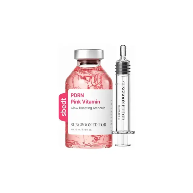 Sungboon Editor PDRN Pink Vitamin Glow Boosting Ampoule Ορός Προσώπου για Ενυδάτωση και Λάμψη, 40ml