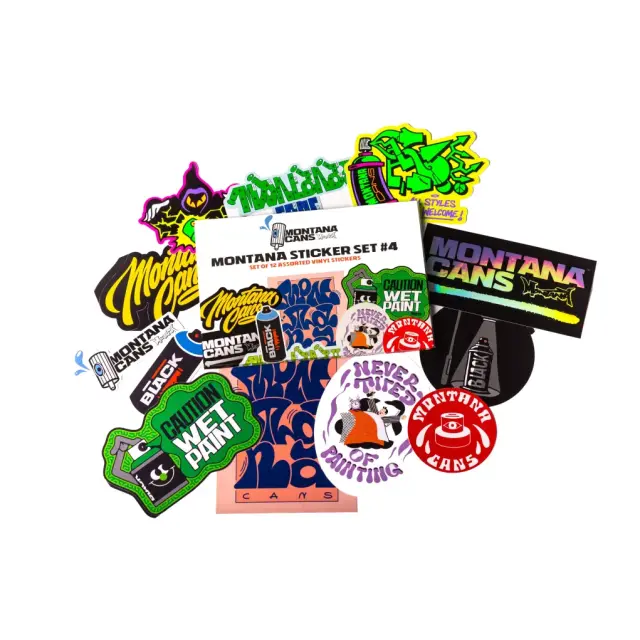 Montana Cans Sticker Set No. 4 Graffiti Stickers 3