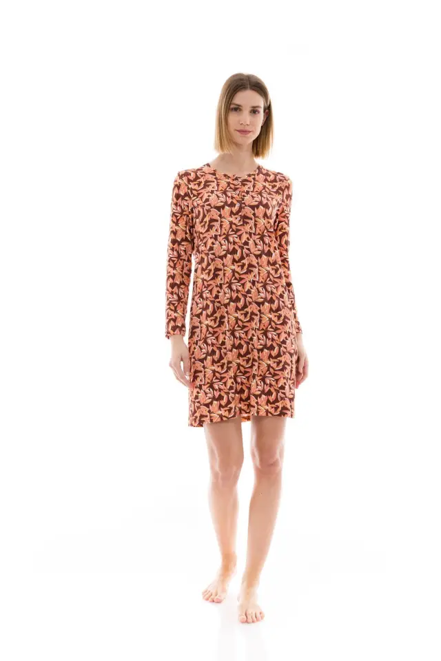 W1349 - Type - NIGHTGOWN BRONZE LEAF