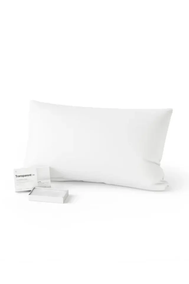 Transparent Lab Pillowcase 40x80cm,1τεμ -stop στις λεπτές γραμμές, ρυτίδες, αφυδατωμένο δέρμα και σπάσιμο της τρίχας.