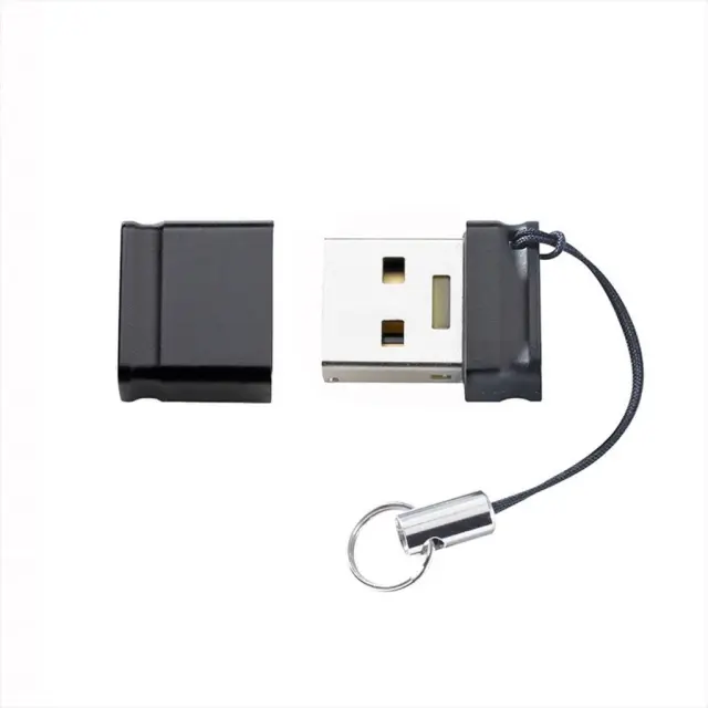INTENSO Slim Line 128GB USB 3.0 Flash Drive Black (3532491) (INTE3532491)