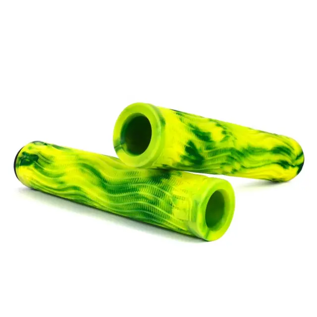 RAPTOR Cory V Grips Swirl Green/Yellow