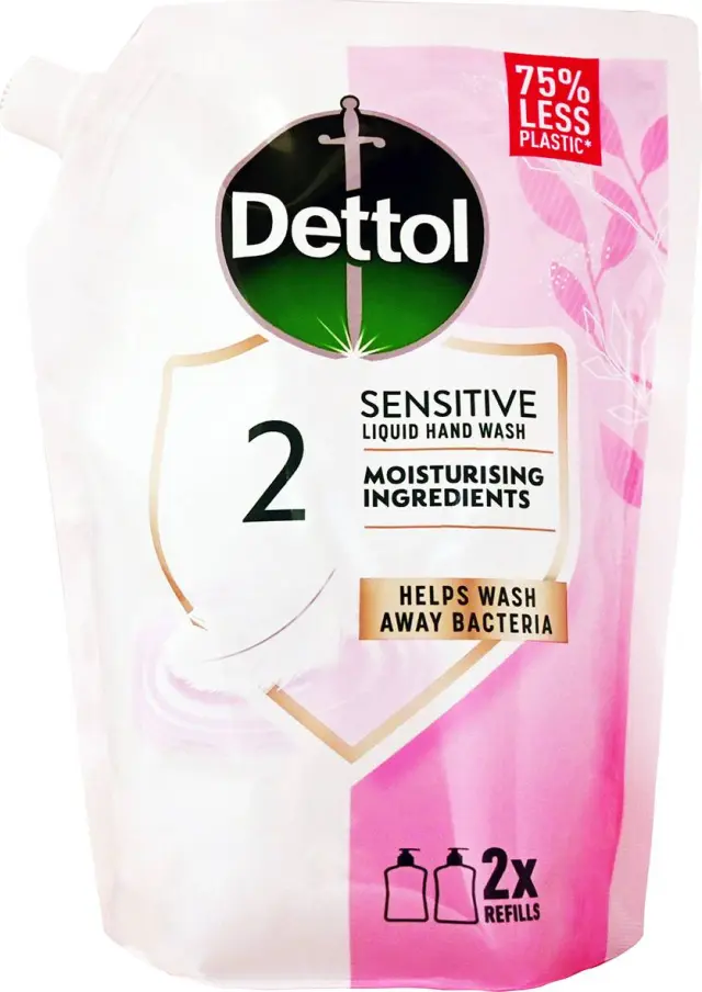 Dettol Sensitive Ανταλλακτικό Υγρό Κρεμοσάπουνο 500ml