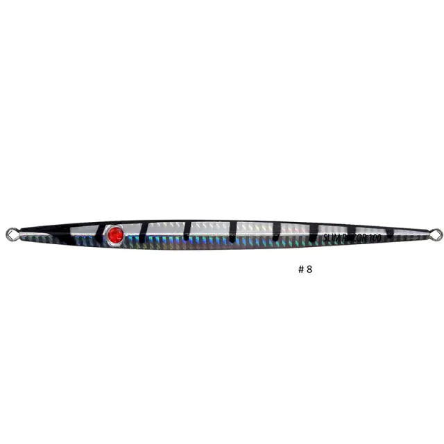 Πλάνος Pregio Slim Razor SLR 30gr – 100gr για Shore & Light Jigging στη Μεσόγειο 80gr #8