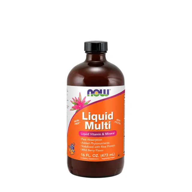 Now Foods Liquid Multi Wild Berry, 473 ml