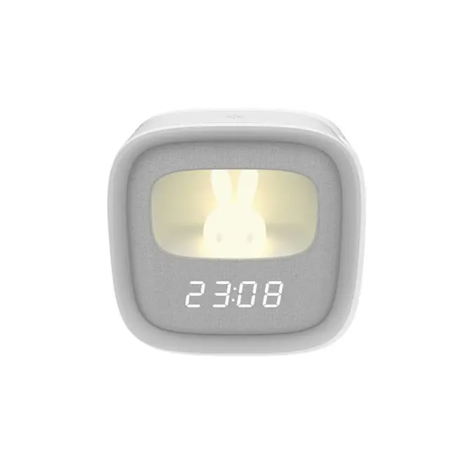 Forever Ξυπνητήρι με Φως Νυκτός Κουνελάκι / LED Bunny Light & Alarm Clock: Pure