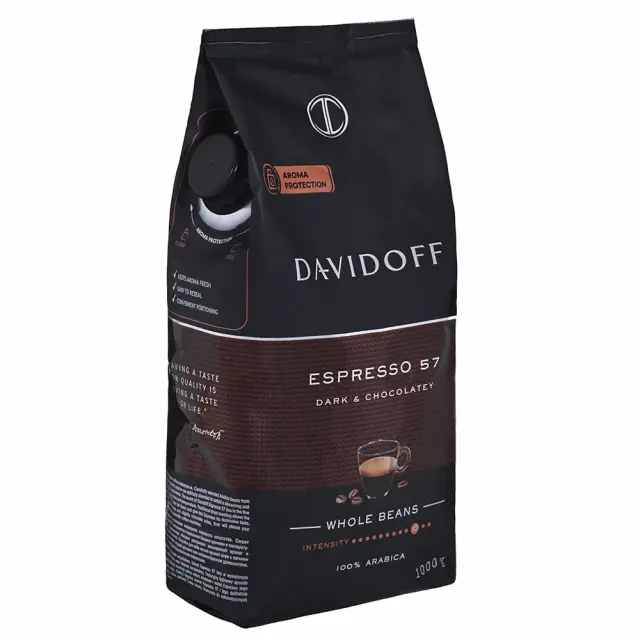 Davidoff Espresso 57 Dark & Chocolatey 1kg Σε Κόκκους