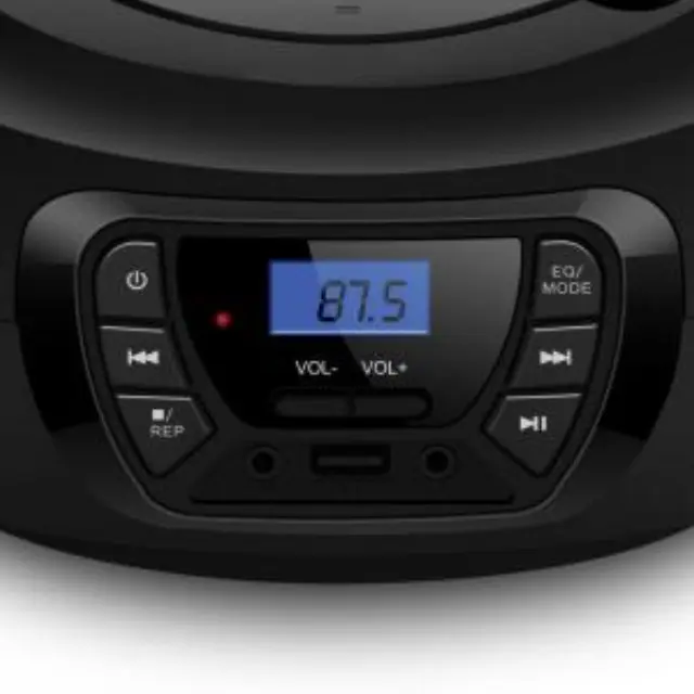 Φορητό ραδιόφωνο με CD / USB / MP3 / AUX και οθόνη LCD. 2