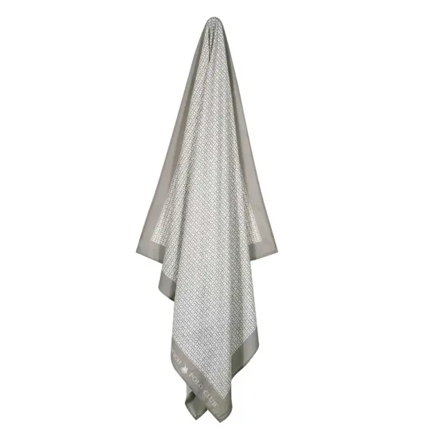 Πετσέτα-Παρεό Θαλάσσης 110x180 Greenwich Polo Club 4006 Beige-Taupe 100% Rayon 2