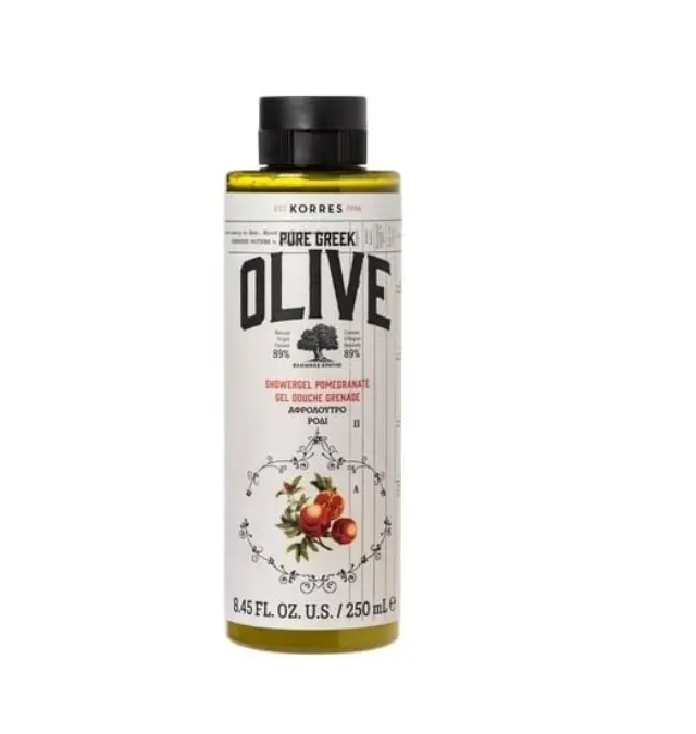 Korres Pure Greek Olive Αφρόλουτρο σε Gel Ρόδι 250ml