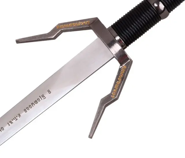 Ρέπλικα σπαθιού The Witcher 42cm miniature sword with a black hilt - S5109 3