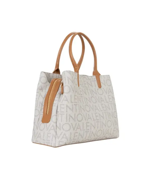 Valentino Bags - Γυναικεία Τσάντα Ώμου Regina Re VBS9IS51-192 Εκρού 3