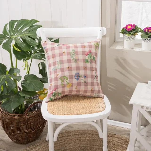 Μαξιλαροθήκη Parrillia 06 TEORAN 30x50cm με γέμιση