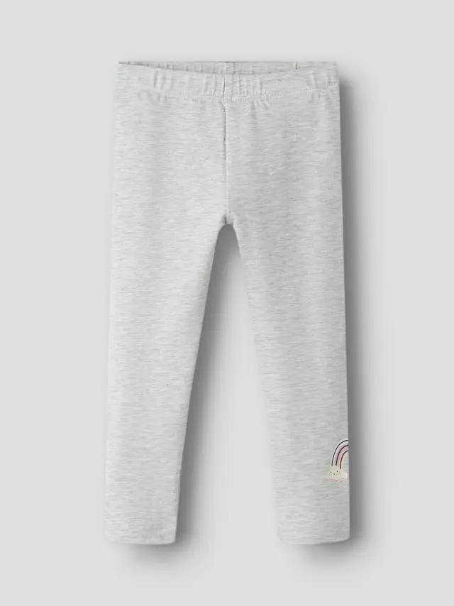 Name It Κολάν Γκρι NMFBILONA LEGGING BOX PB κοριτσίστικο πλεκτό NMFBILONA LEGGING BOX PB - 13251484 2