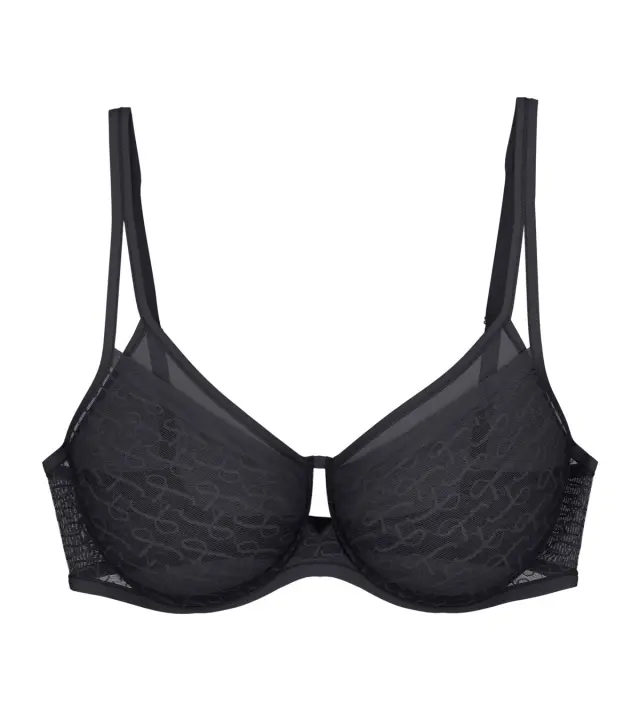 Triumph Σουτιέν Signature Sheer W01 Μαύρο 2