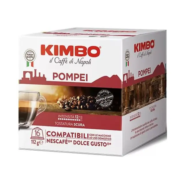 Kimbo Pompei κάψουλες Dolce Gusto - 16 τεμ. 2
