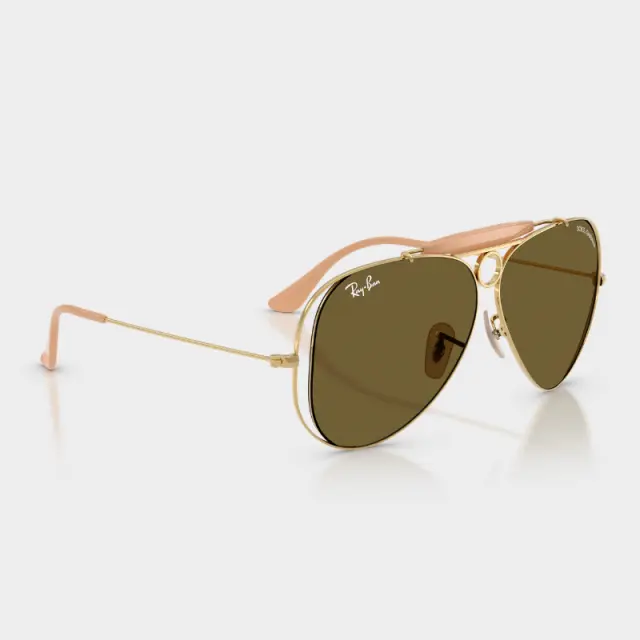 Γυαλιά Ηλίου Ray Ban RB3138M 001/73 Arista Χρυσό - 58 2