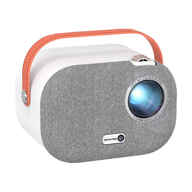 Byintek K16 Pro Mini Projector Full HD Λάμπας LED με Wi-Fi και Ενσωματωμένα Ηχεία Λευκός 3