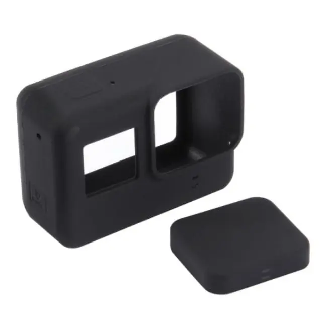 Puluz® Προστατευτική Θήκη Σιλικόνης για GoPro Hero 5/6/7 με κάλυμμα φακού 2
