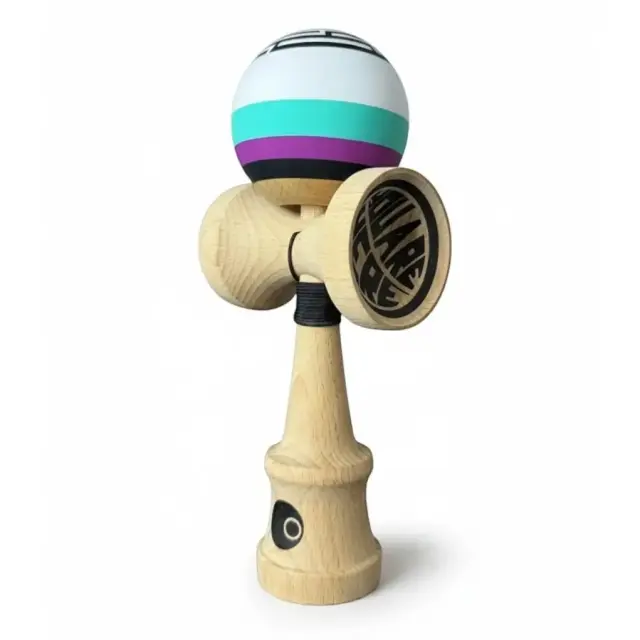 OKENDAMA New MAZE 1 Green Kendama – AntiSkid Finish