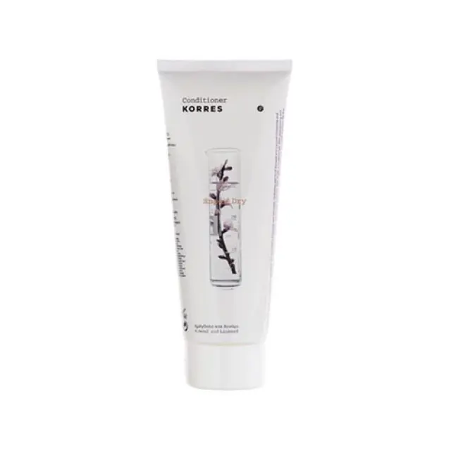 ΚΟΡΡΕΣ Conditioner Μαλακτική Κρέμα Αμύγδαλο + Λινάρι Για Ξηρά - Αφυδατωμένα Μαλλιά 200ml 3