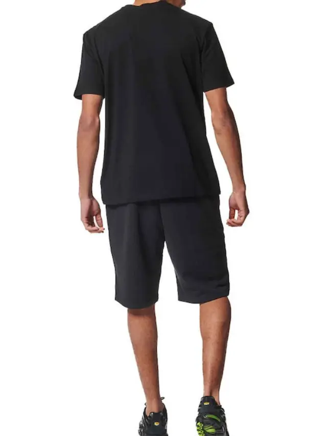 MEN'S ESSENTIAL BRANDED T-SHIRT 053419-01-BLACK - L 2