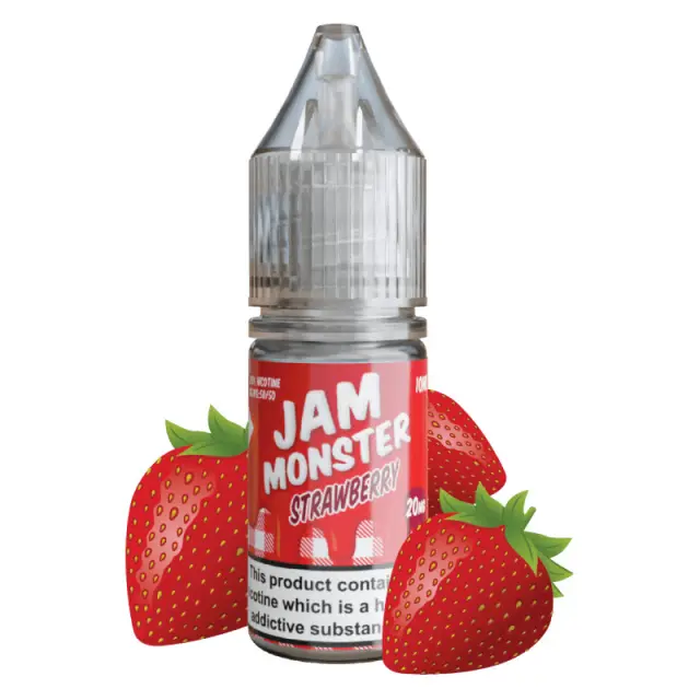 Jam Strawberry 20mg 10ml - Monster Vape Flavorshots