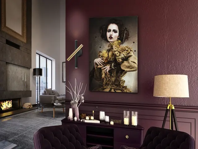 VARAS WALL LAMP GOLD/BLACK 3L φωτιστικό απλίκα Μαύρο Χρυσό 2