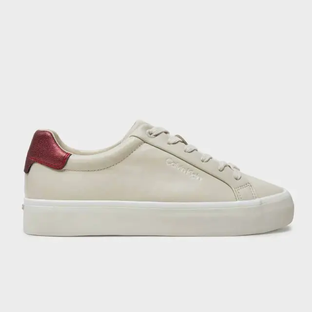 Calvin Klein - Γυναικεία Sneakers HW0HW02104-0IO Μπεζ - 41